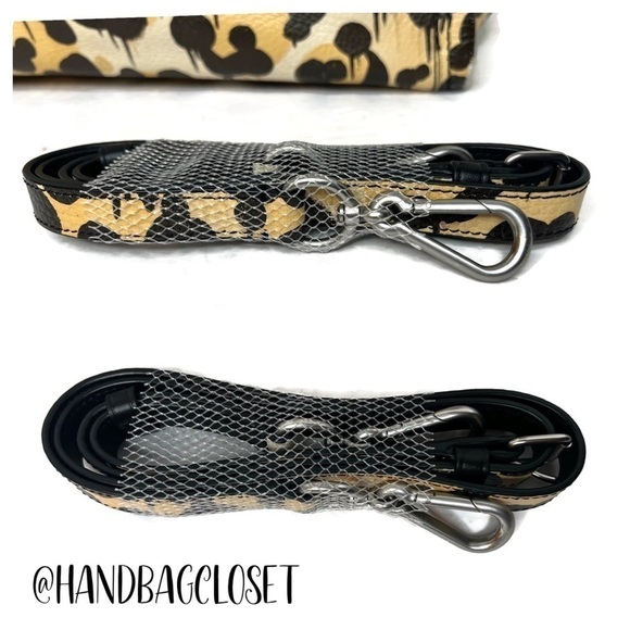 Coach Wild Beast Leopard Swagger Cheetah Animal Print Runway Purse Bag Handbag - Picture 9 of 16